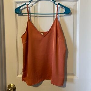 Salmon colored cami